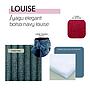 YAGU DESCANSO BOLSO NAVY LOUISE T-U  39 x 21 x 34 CM
