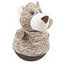 NEW DUVO JUGUETE PERRO PELUCHE TUMBLY LEONA BEIGE  13,5 x 13,5 x 22 CM