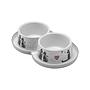 MODERNA COMEDERO TRENDY DINNER PERRO DOBLE CATS IN LOVE 2 x 350 ml