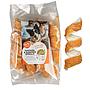 DUVO MEAT ESPIRAL DE POLLO Y PIEL SMALL 14-16 CM BOLSA 500 GR 14 UNI