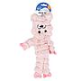 DUVO JUGUETE PERRO PELUCHE HUGGI CERDO ROSA T-S  38 x 17 x 3,5 CM